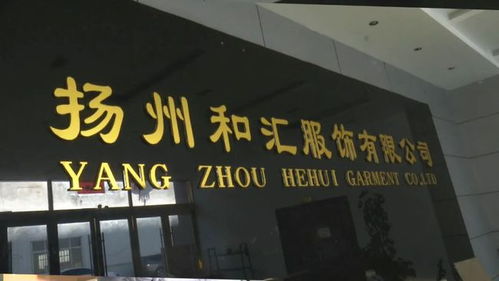 宝应企业和汇服饰公司产品打入欧洲市场,业务每年增长20
