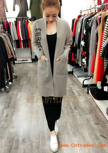 大码专柜正品库存女装尾货批发 时尚折扣重工双面绒貂绒大衣走份指南